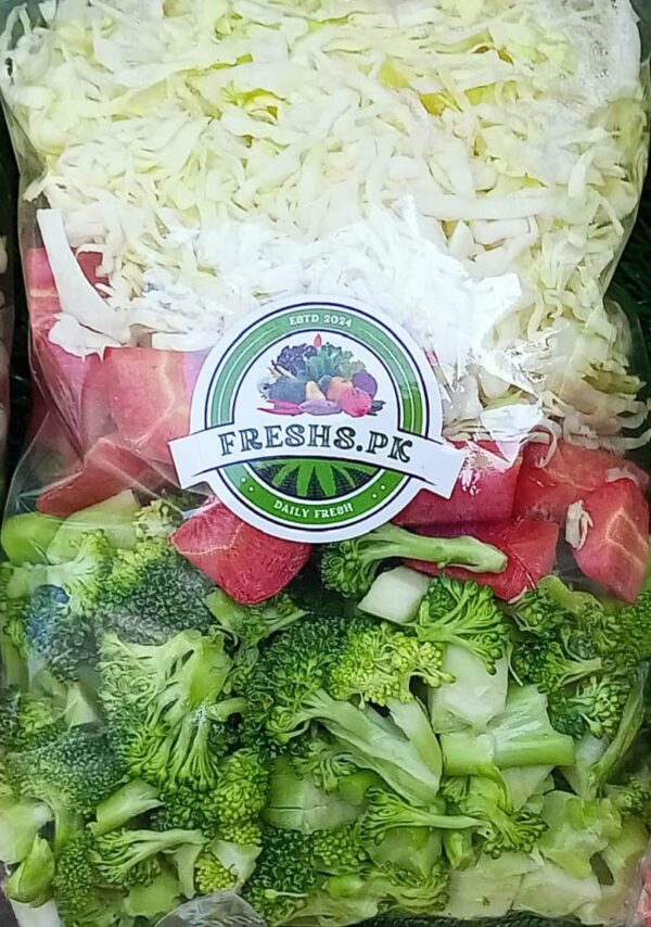 Broccoli, Cabbage, Carrot Mix - 500gm