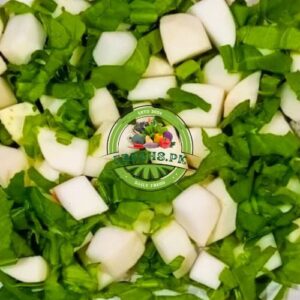 Turnip Chopped with Leaves (Shaljam) - 500gm
