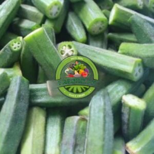 Lady Finger Large Cut (Bhindi) - 500gm