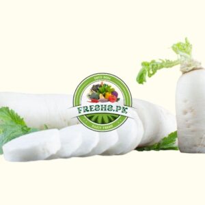 Radish White Sliced (Mooli) - 500gm
