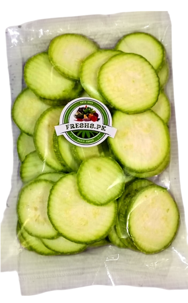 Zucchini Sliced (Maro) - 500gm - Image 2